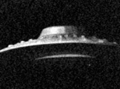 Majestic 12, top secret UFO saucer AI Generated image