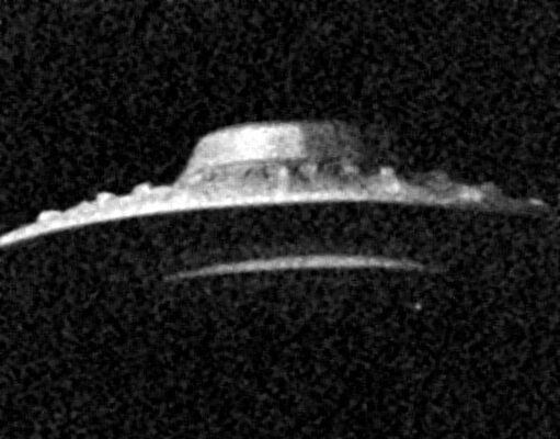 Majestic 12, top secret UFO saucer AI Generated image