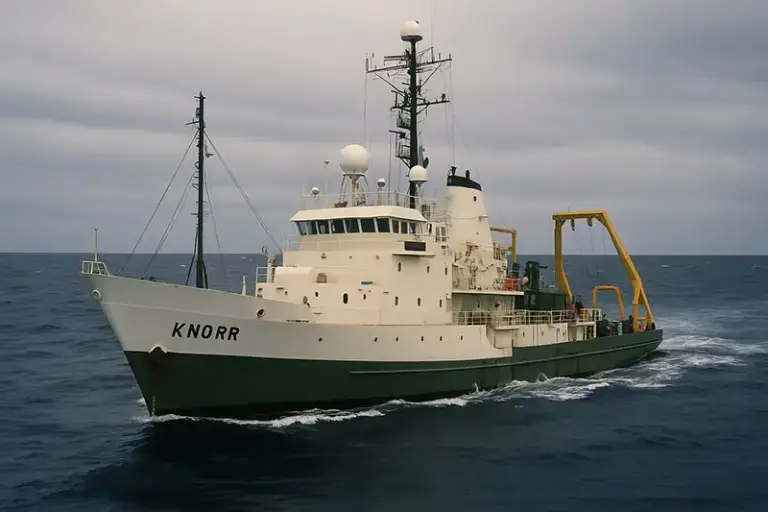 The Secret Life of R/V Knorr: How a Cold War Cover Story Found the Titanic